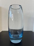 Holmegaard - Per Lütken - Vase - Verre - Vase en verre bleu, Antiquités & Art