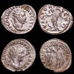 Romeinse Rijk. Valerian II & Gallienus. Lot comprising two