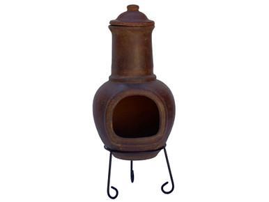 Sol-y-Yo Chimenea Terracotta Tuinhaard (rood, 105 cm), Tuin en Terras, Tuinhaarden, Nieuw, Verzenden