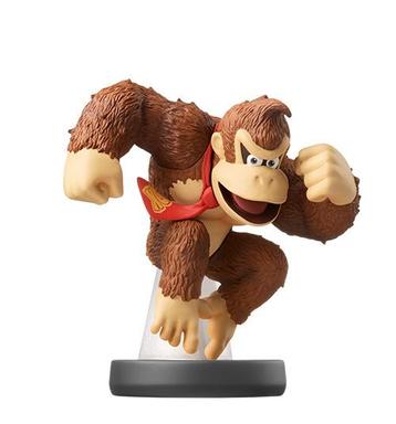 Amiibo  Donkey Kong nr. 4 super smash series (Amiibo beschikbaar voor biedingen