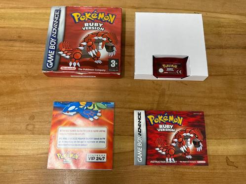 Pokemon Ruby [Gameboy Advance], Consoles de jeu & Jeux vidéo, Jeux | Nintendo Game Boy, Envoi