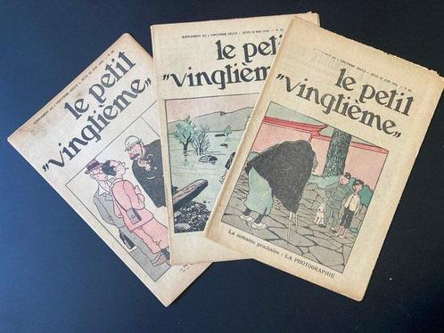 Le Petit Vingtième - Le Petit Vingtième N°22, N°25 et N°26, Boeken, Stripverhalen