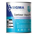 Sigma Contour Aqua Matt / Sigma Watergedragen Houtlak Matt, Verzenden, Nieuw