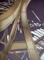 Alain Le Foll (1934-1981) - La Tour Eiffel, Paris -