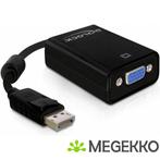 Delock 61848 Adapter DisplayPort 1.2 male > VGA female zwart, Computers en Software, Overige Computers en Software, Verzenden