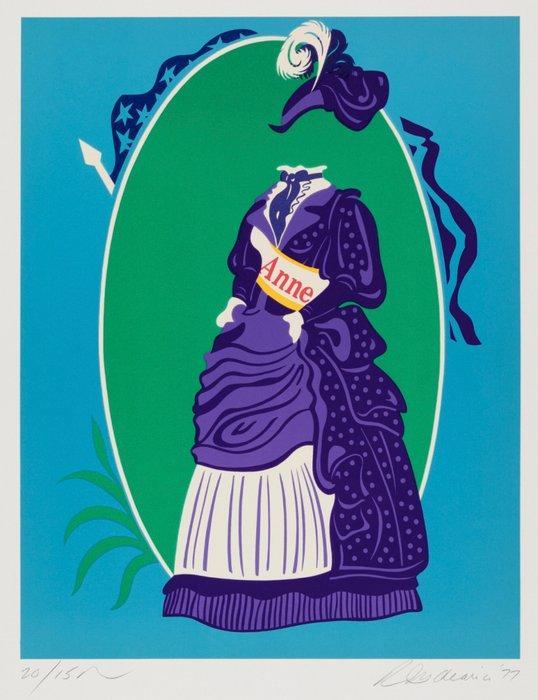 Robert Indiana (1928-2018) - Anne - Hand-signed, Antiquités & Art, Art | Objets design