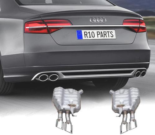 POT DÉCHAPPEMENT AUDI A8 15-17 LOOK S8 CHROMÉ, Auto-onderdelen, Uitlaatsystemen, Verzenden