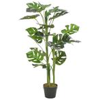 vidaXL Kunstplant met pot monstera 100 cm groen, Huis en Inrichting, Verzenden, Nieuw