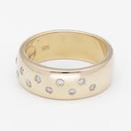 Bague - 14 carats Or jaune Diamant (Naturelle), Bijoux, Sacs & Beauté, Bagues