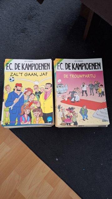 F.C. De Kampioenen 1 t/m 78 - Diverse titels - 78 Comic - beschikbaar voor biedingen