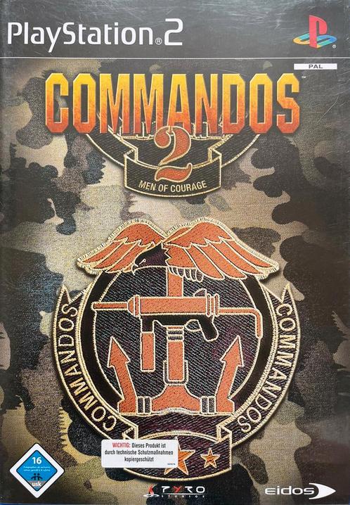 Commandos 2 Men of Courage-Duits (PlayStation 2) Gebruikt, Games en Spelcomputers, Games | Sony PlayStation 2, Ophalen of Verzenden