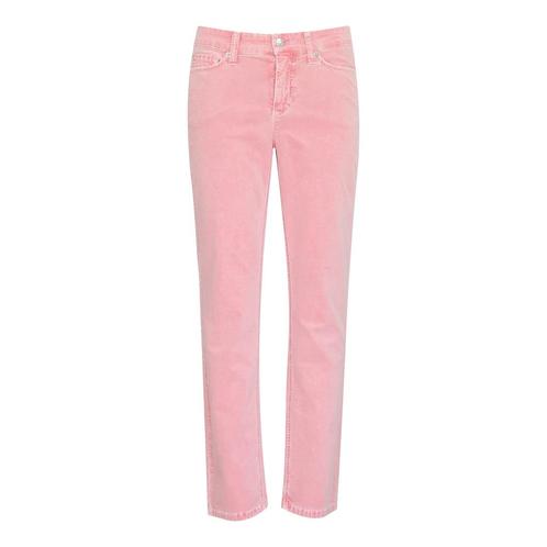 Cambio • roze velvet Piper Cropped broek • 36, Kleding | Dames, Broeken en Pantalons, Verzenden