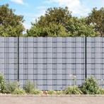 vidaXL Tuinscherm 70x0,19 m PVC lichtgrijs, Verzenden, Nieuw