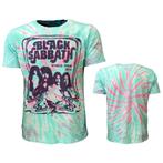 Black Sabbath World Tour 1978 Dip Dye T-Shirt - Officiële