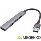 I-tec Metal USB 3.0 HUB 1x USB 3.0 + 3x USB 2.0, Computers en Software, USB Sticks, Verzenden, Nieuw