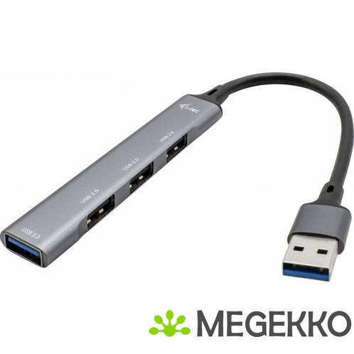 I-tec Metal USB 3.0 HUB 1x USB 3.0 + 3x USB 2.0, Informatique & Logiciels, Clés USB, Envoi