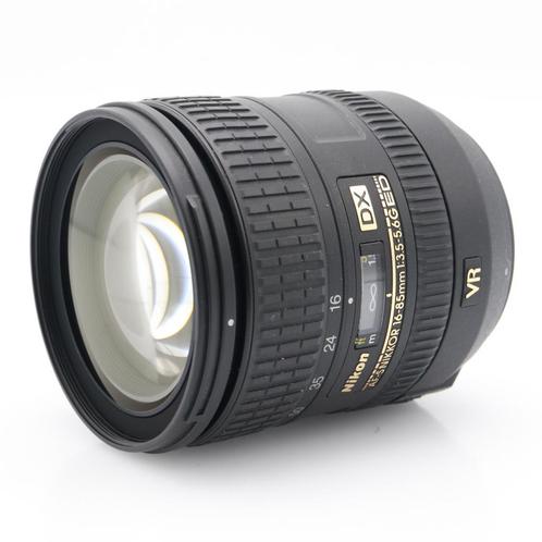 Nikon AF-S 16-85mm F/3.5-5.6G ED VR DX occasion, Audio, Tv en Foto, Foto | Lenzen en Objectieven, Zo goed als nieuw, Verzenden