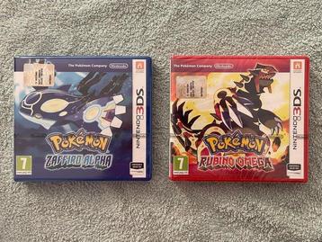 Nintendo - 3DS - Pokemon Zaffiro Alpha & Rubino Omega - PAL