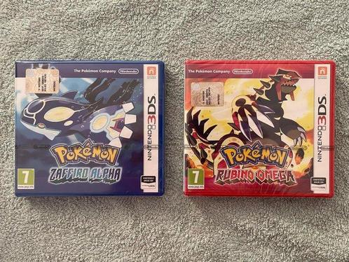 Nintendo - 3DS - Pokemon Zaffiro Alpha & Rubino Omega - PAL, Games en Spelcomputers, Spelcomputers | Overige Accessoires