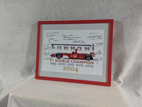 Ferrari - World Champion 2004 - Michael Schumacher - 2004 -, Verzamelen, Automerken, Motoren en Formule 1