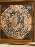 Antiek Reliekhouder - Hout, Textiel, Been, Glas - 1850-1900