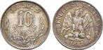 10 Centavos Guanajuta 1887 Gor Mexiko:, Postzegels en Munten, Munten | Amerika, Verzenden