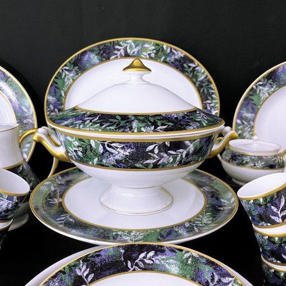 Haviland - Tafelservies (84) - Mélusine - Porselein, Antiek en Kunst, Antiek | Meubels | Tafels