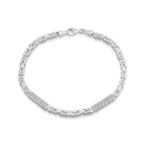 Sans Prix de Réserve - Bracelet Argent - Chaîne du Roi, Bijoux, Sacs & Beauté, Bijoux anciens