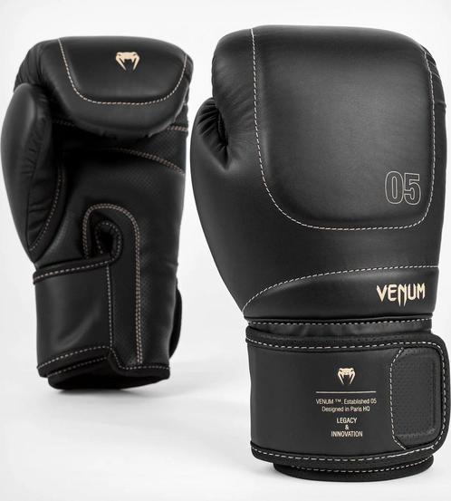 Venum Impact Evo Bokshandschoenen Zwart, Sport en Fitness, Boksen, Bokshandschoenen, Nieuw, Verzenden