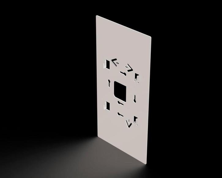 Legrand Bticino Montageframe voor Deurintercom - BT344282REN, Doe-het-zelf en Bouw, Elektriciteit en Kabels, Verzenden