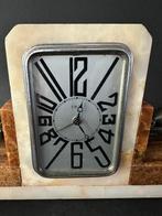 Horloge de table - DEP France - Art déco Onyx, Laiton -