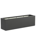 Polyester plantenbak 200x50x60cm - Met bodem, Tuin en Terras, Kunststof, 100 cm of meer, Nieuw, 60 cm of meer