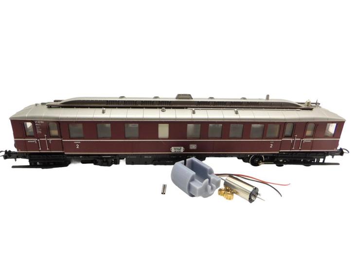 micromotor HMT007G motor ombouwset voor Märklin / Trix DB VT, Hobby en Vrije tijd, Modeltreinen | H0, Gelijkstroom, Overige typen