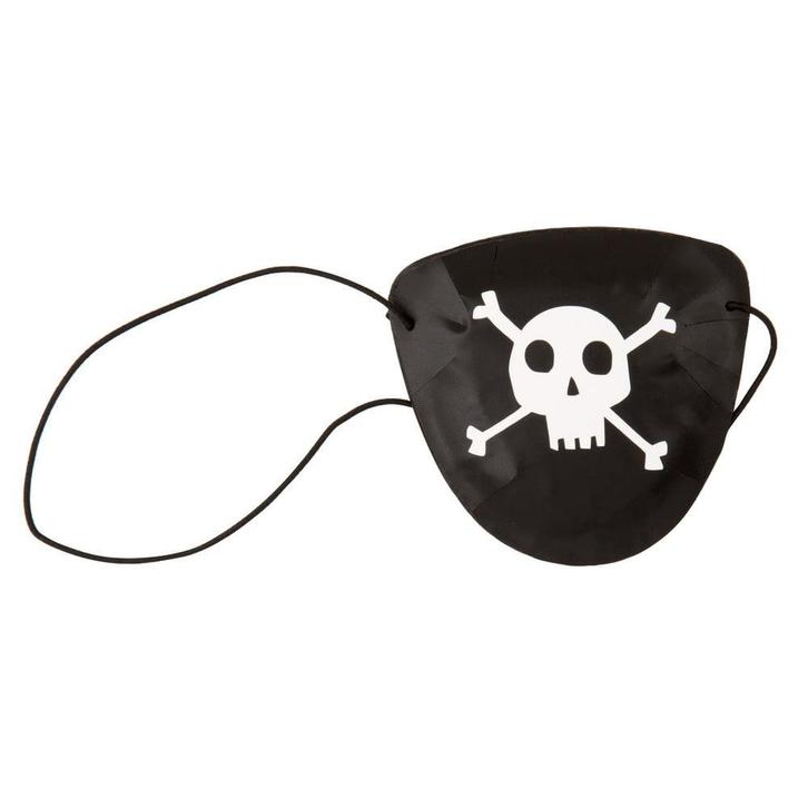 Piraten Ooglapjes Plastic 8st, Kinderen en Baby's, Carnavalskleding en Verkleedspullen, Nieuw, Verzenden