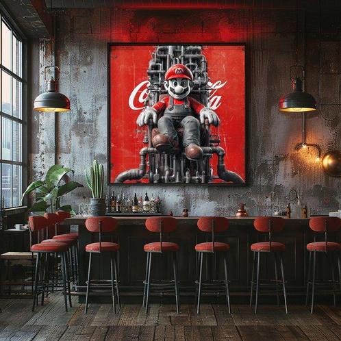 Artxlife - Mario Red Cola Tube Throne [XXL], Games en Spelcomputers, Spelcomputers | Overige Accessoires