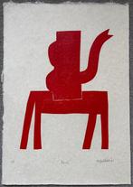 Klaas Gubbels (1934) - “Rood”, Antiek en Kunst