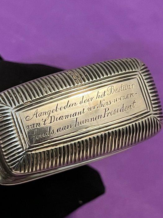 Martinus van Leeuwen, Amsterdam (1830-1866) - Sigarendoos -, Antiquités & Art, Antiquités | Argent & Or