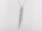Ketting met hanger - 14 karaat Witgoud - 2.02ct. tw. Diamant