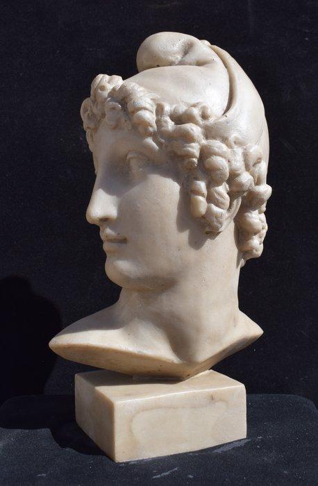 sculptuur, Paride - 33 cm - Hersteld marmer, Antiek en Kunst, Antiek | Keramiek en Aardewerk