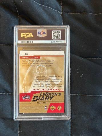 2003 Upper Deck LeBrons Diary LeBron James #LJ3 ROOKIE -