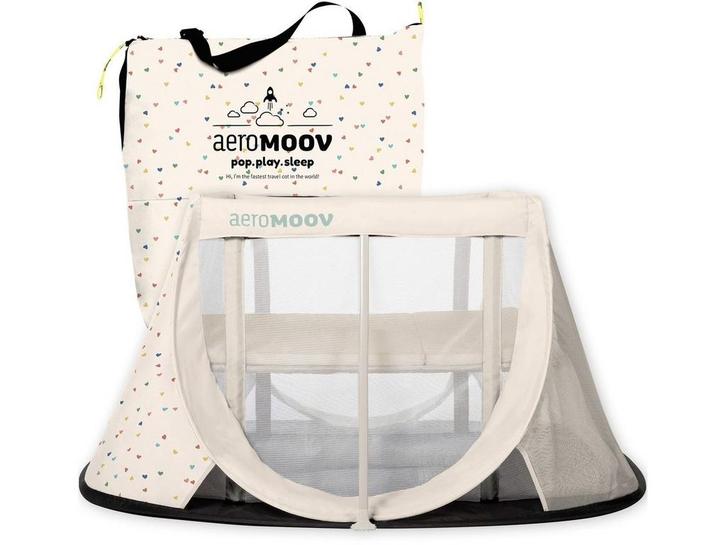 AeroMoov Campingbedje - Reisbedje met matras - Opgezet in 2s, Huis en Inrichting, Woonaccessoires | Overige, Zo goed als nieuw