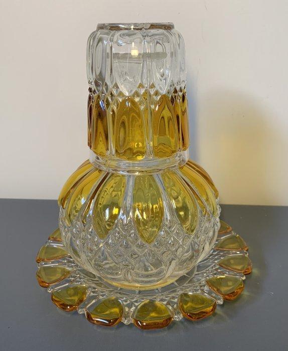 Art déco Ensemble de toilette (10) - Val Saint Lambert -, Antiek en Kunst, Antiek | Glaswerk en Kristal