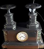 Pendule - Marmer, Messing - 1850-1900 - Pendule Napoléon III, Antiek en Kunst