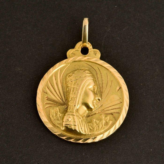 Hanger - 18 karaat Geel goud, Handtassen en Accessoires, Antieke sieraden