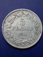 Belgique. Léopold Ier. 5 Francs 1848