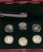Luxemburg. 2 Euro 2019/2021 (6 monnaies) Proof, Postzegels en Munten
