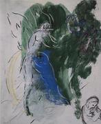Marc Chagall (1887-1985) - La lutte de Jacob et de lange