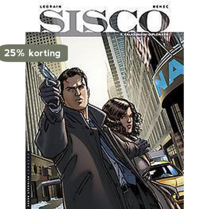 Sisco 05. kalasjnikov-diplomatie 9789055817863, Boeken, Stripverhalen, Zo goed als nieuw, Verzenden