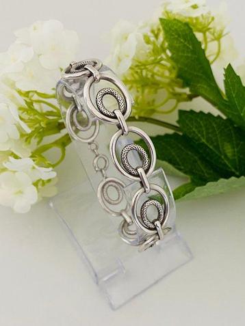 Zilver, Marius Legros (1905) - Frankrijk - Schakelarmband