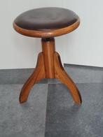 Kruk - in hoogte verstelbare pianostoel - pianokruk - kruk -